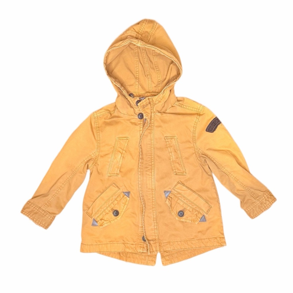 Zara Brown Khaki Cotton Jacket Size 3-4 Years
